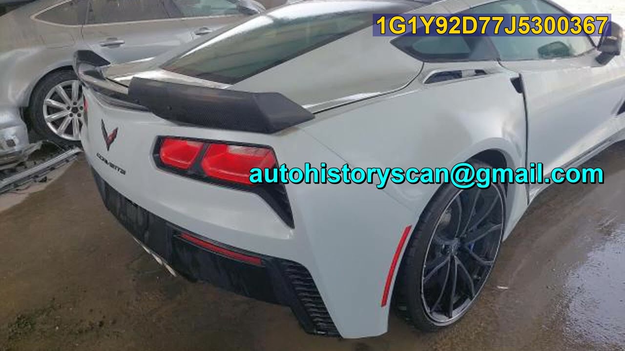 1G1Y92D77J5300367 CHEVROLET CORVETTE 2018