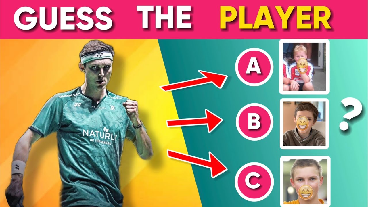 Guess your favourite Badminton players !! Guess game 🏸