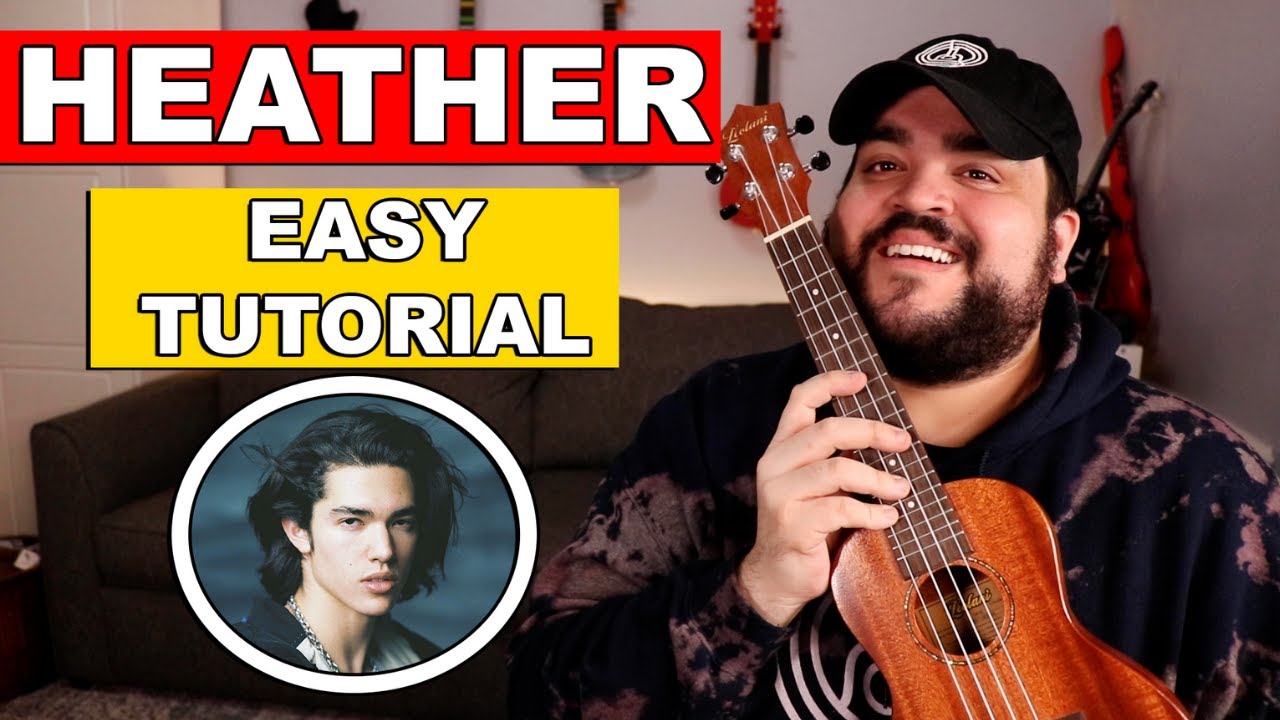 Conan Gray - HEATHER Ukulele Tutorial (EASY Chords)