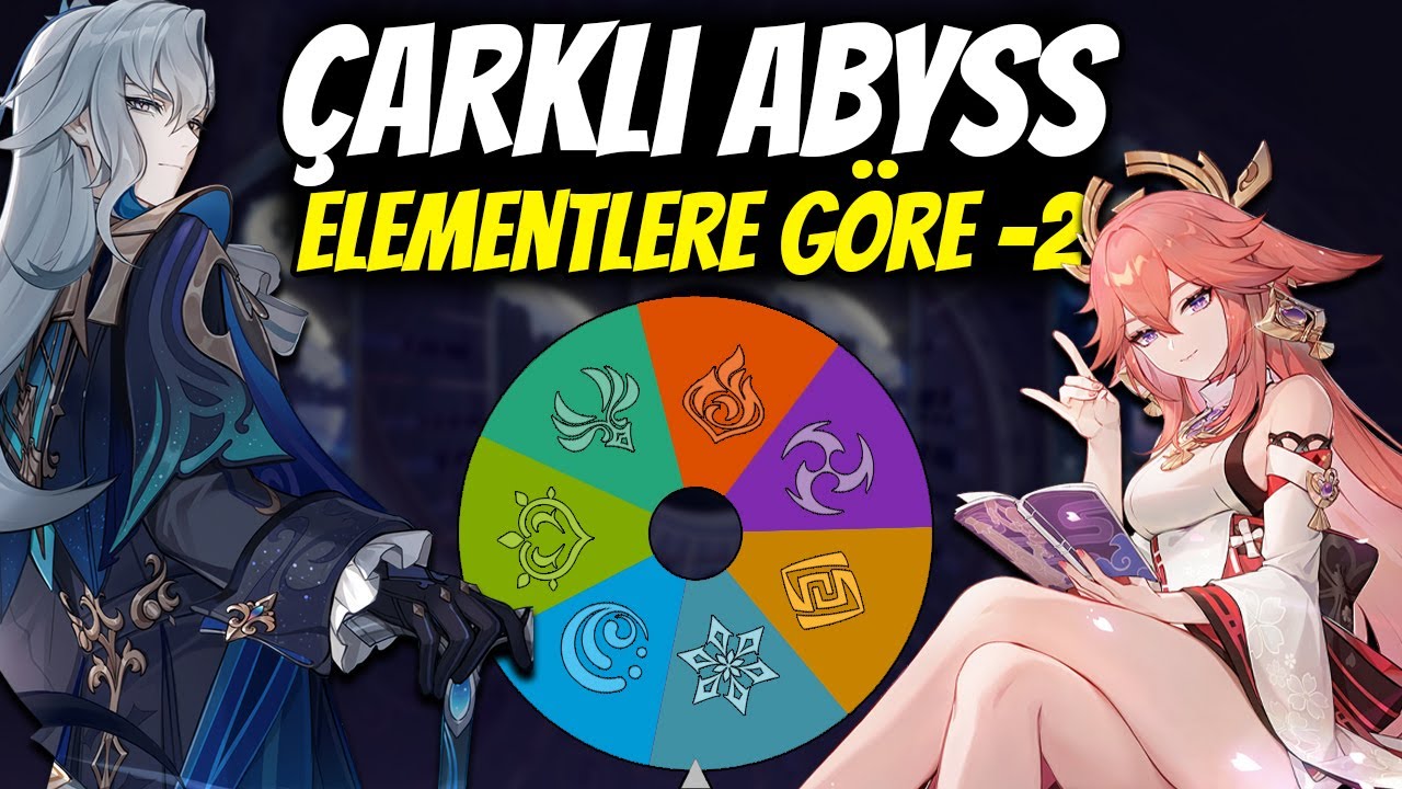ÇARKLI ABYSS | Element Çarkına Göre -2 | Genshin Impact Türkçe