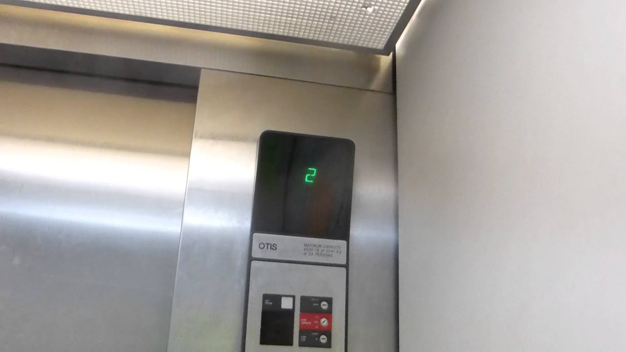 Otis Hydraulic Elevator At Tulane University McWilliams Hall