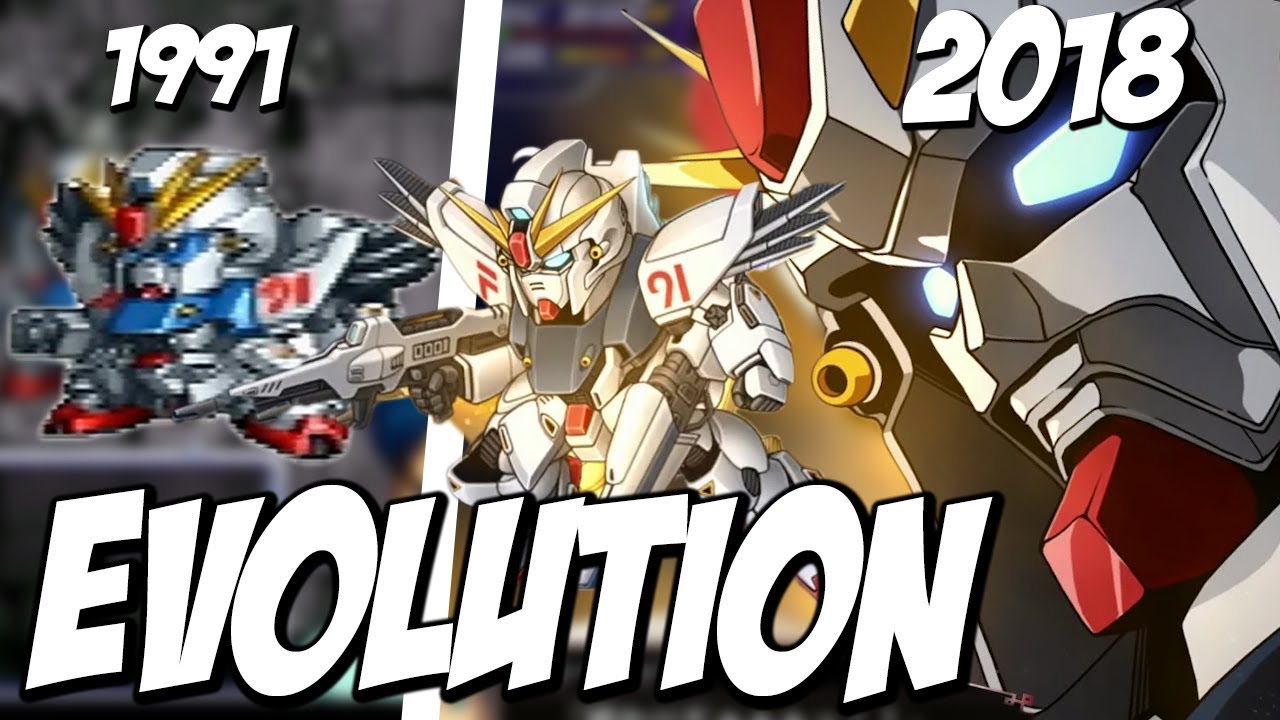 スパロボ ガンダムF91 (ヴェスバー, MEPE) 進化の軌跡 | Evolution of Gundam F91 (V.S.B.R, MEPE) | SRW 1 - X (1991-2018)