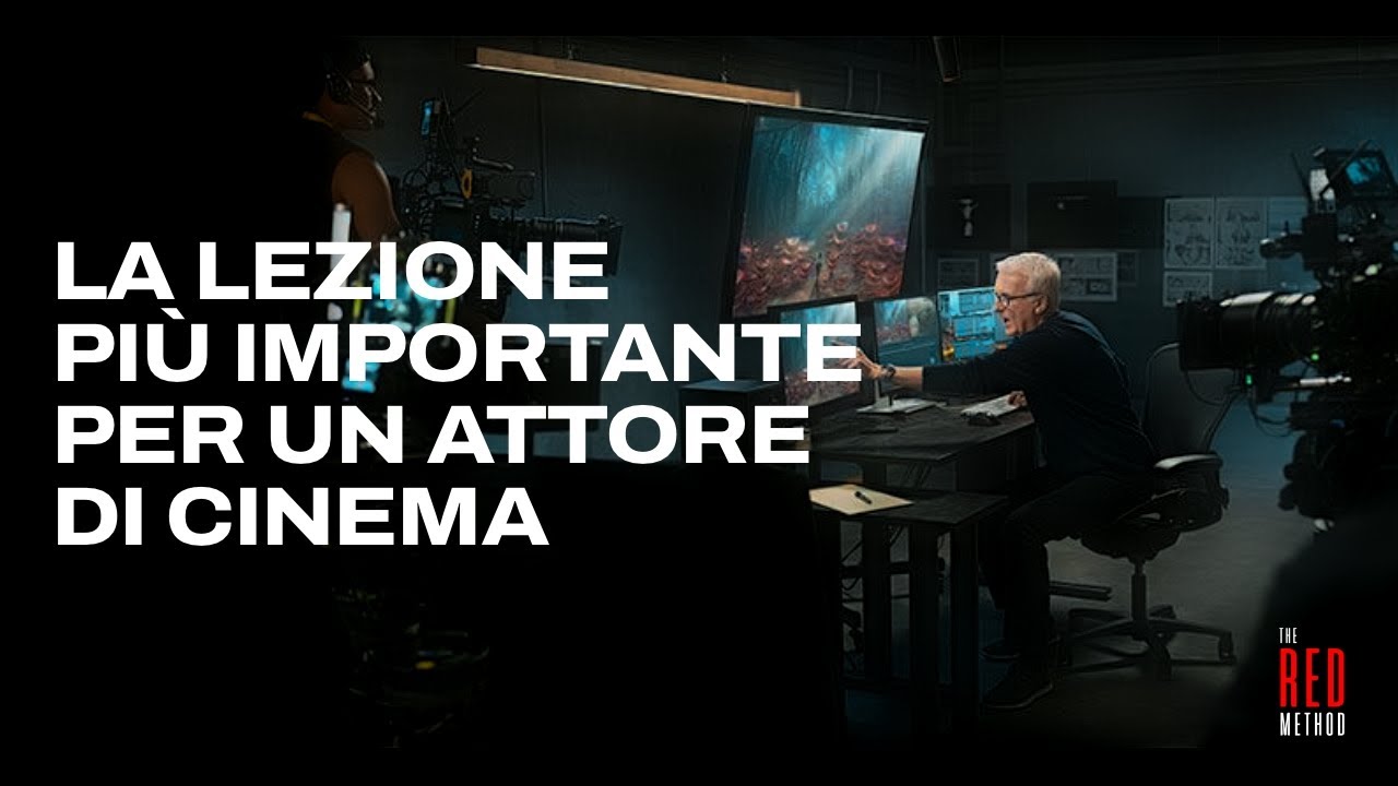 La LEZIONE PI&Ugrave; IMPORTANTE per un ATTORE DI CINEMA!