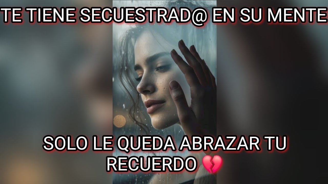 IMPACTANTE‼️ 😭 LLORA FRENTE A TU ÚLTIMO MENSAJE 📩 NO PUEDE SOLTARTE🔥 ES TU LLAMA GEMELA 