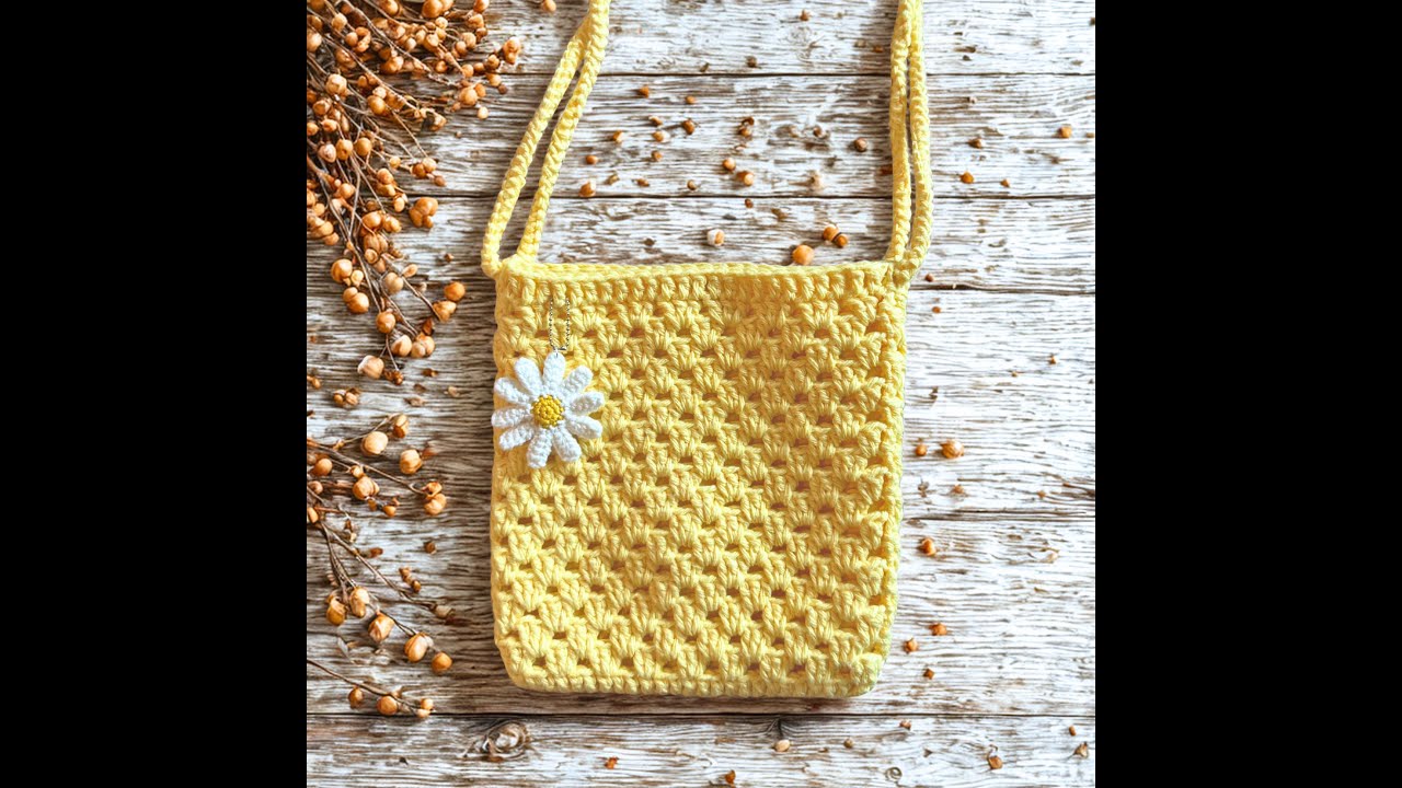 Make Adjustable Crochet Bag Strap Easy Tutorial