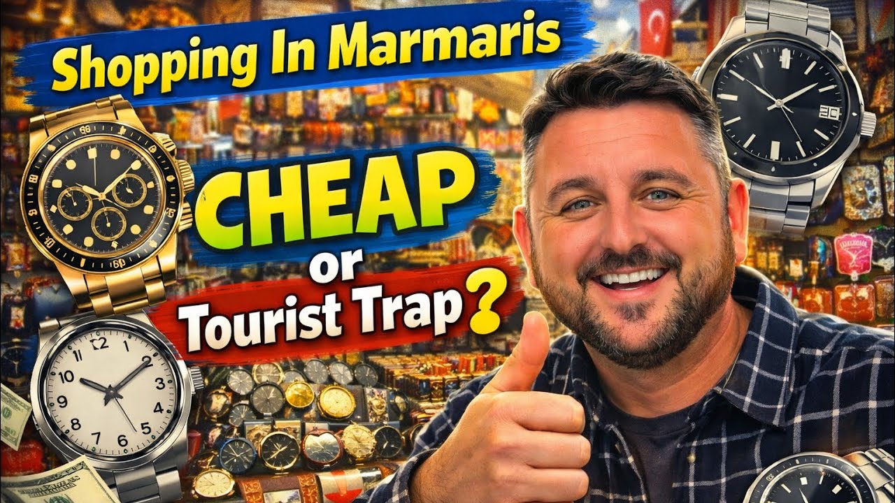 Shopping In Marmaris Turkey – CHEAP Or Tourist Trap? 🤔