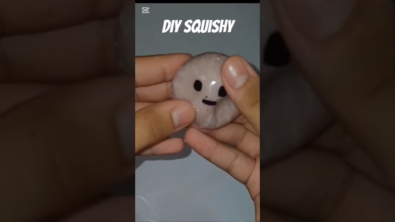 DIY Squishy Using Play-Doh and Cling Film! 🍭 Easy Stress Ball Idea