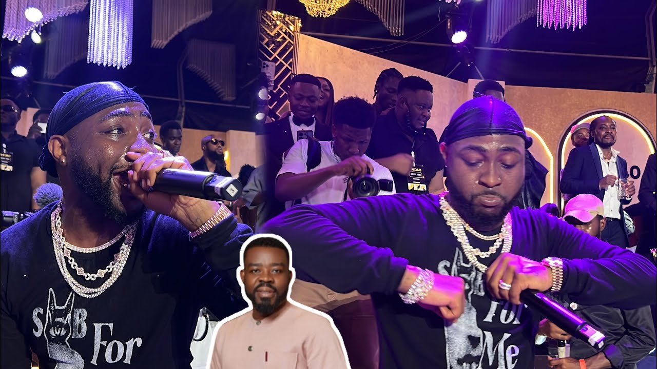 Davido sets the stage on fire as he performs at Richard Nii Armah Quaye’s 40th Birthday🔥#RNAQ40