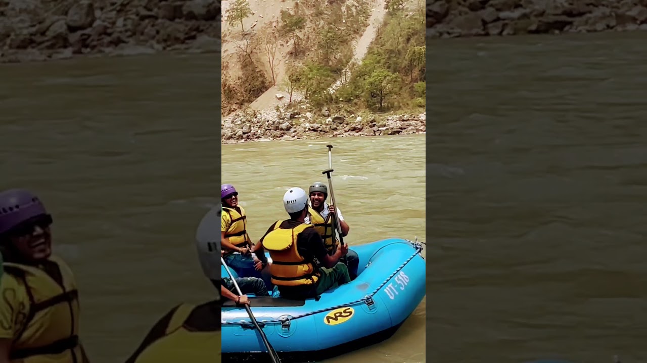 Thrilling Rafting Adventure: Unleash Adrenaline in the Untamed Waters! #shorts #travel #rafting