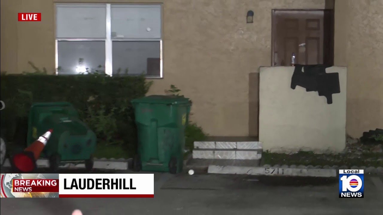 Man arrested after shots fired inside Lauderhill home