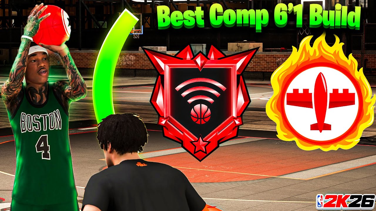 Это лучшая сборка гарда 6'1 Comp в NBA 2k26