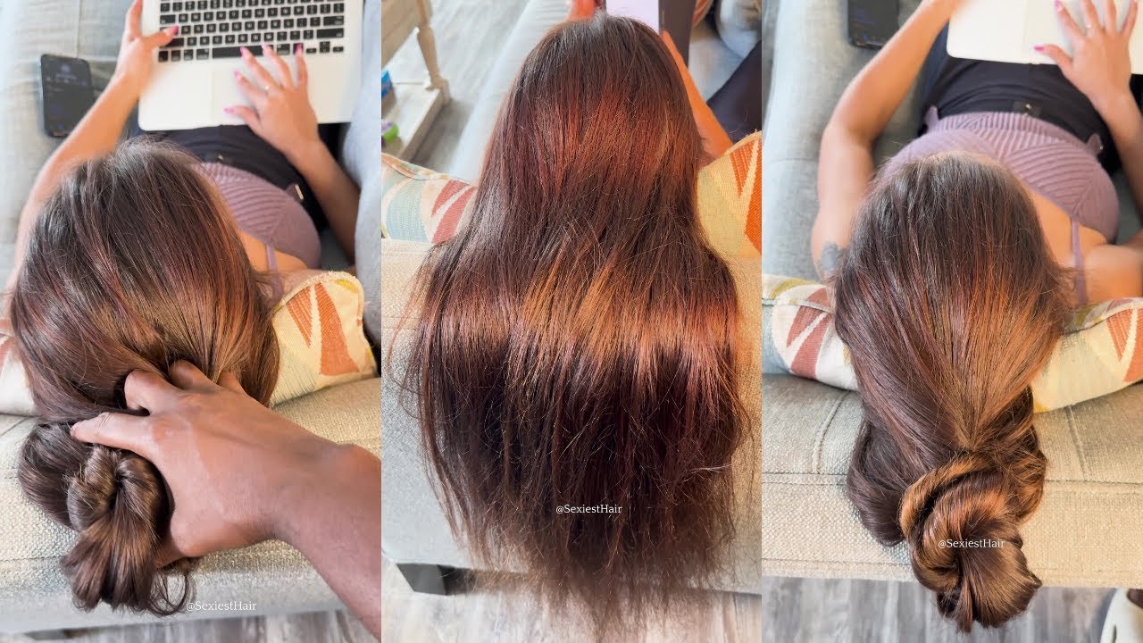 Hair Pulling Massage | She's in Heaven