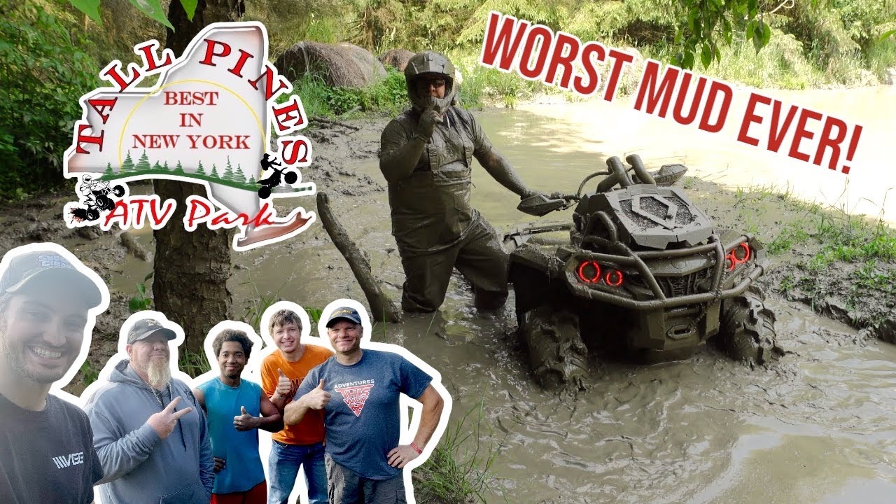 Tall Pines ATV Park with @ADVENTURESThisWay , @AmotorB , and More! Craziest Mud We've Ever Hit