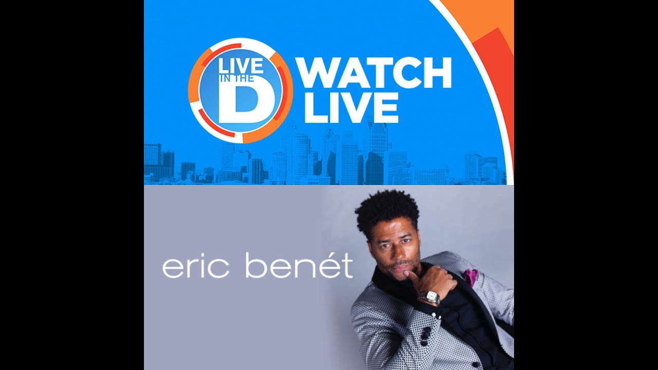 Eric Ben&eacute;t Interview by Tati Amare of Live In The D on Local 4 WDIV Detroit News on 7/21/2022.