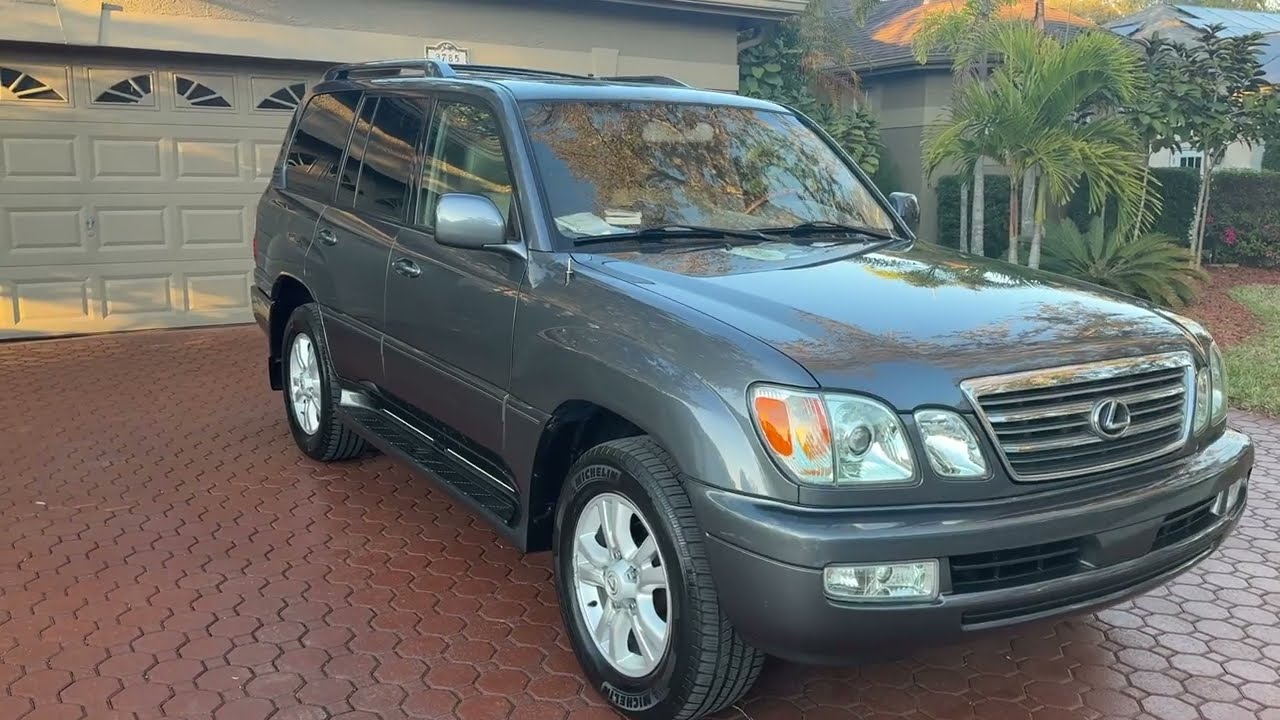 05 LEXUS LX470, ПОЛНАЯ КОМПЛЕКТАЦИЯ, ПРИНАДЛЕЖАЛ ПОЖИЛОМУ ВЛАДЕЛЬЦУ, РОСКОШНЫЙ ПАКЕТ, РЕКОМЕНДУЕМ...