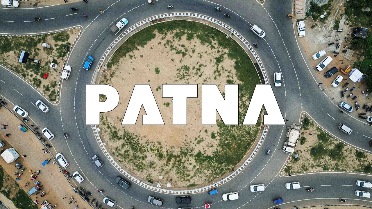 Patna Marine Drive Drone View | Ganga River Side Aerial Shots | Bihar Tourism