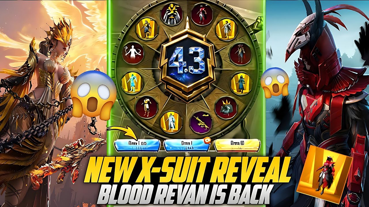 New X-Suit Is Here Blood Revan Is Confirmed Coming Back | 4.3 First And 2nd Ultimate Reveal | PUBGM