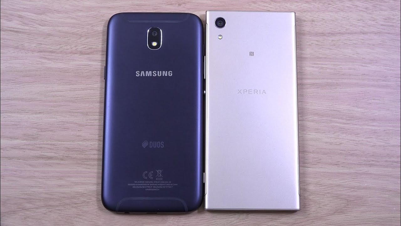 Samsung Galaxy J5 Pro 2017 vs Sony Xperia XA1 - Speed Test!