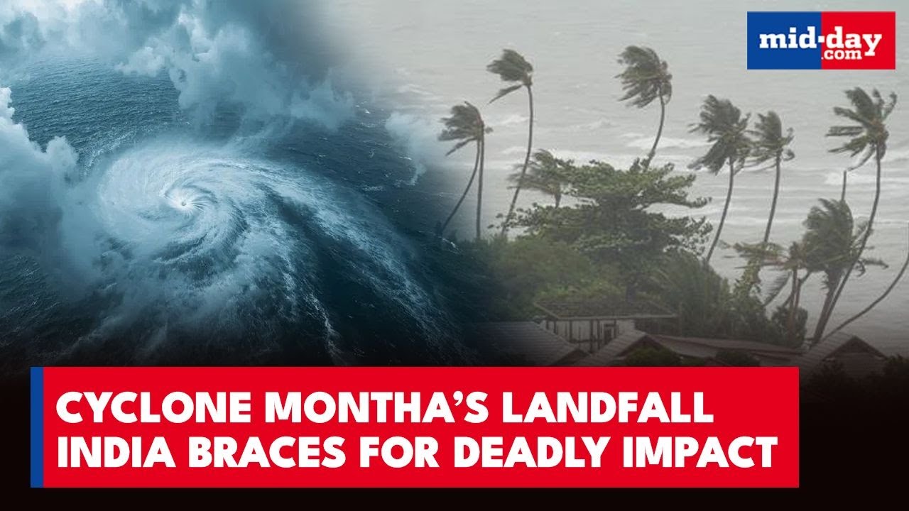 BREAKING: Cyclone Montha SLAMS Indian Coast, HIGHEST ALERT In Andhra As Landfall Sparks Evacuations