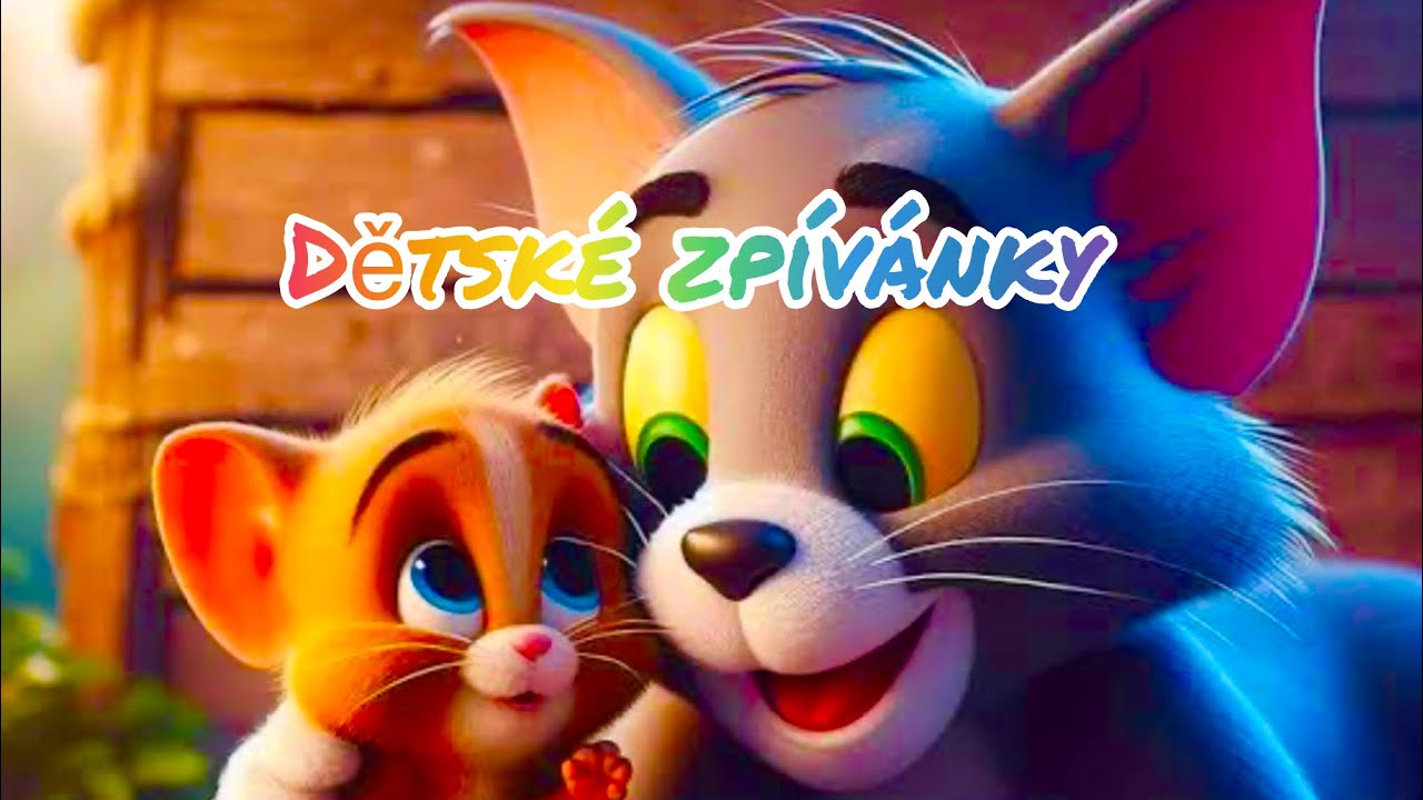 TOM & JERRY - Postavičky od Evičky (dětské zpívánky)