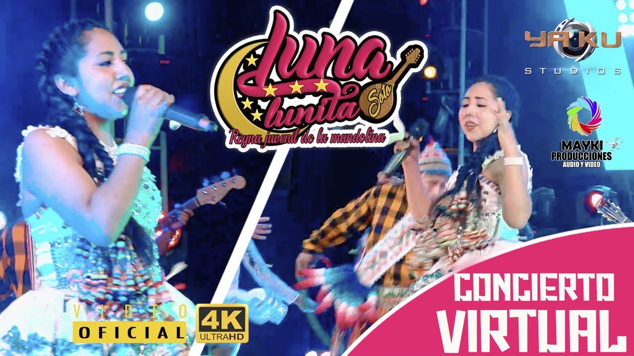 PRIMER CONCIERTO VIRTUAL DE LUNA LUNITA SOTO LA REYNA JUVENIL DE LA MANDOLINA 2020