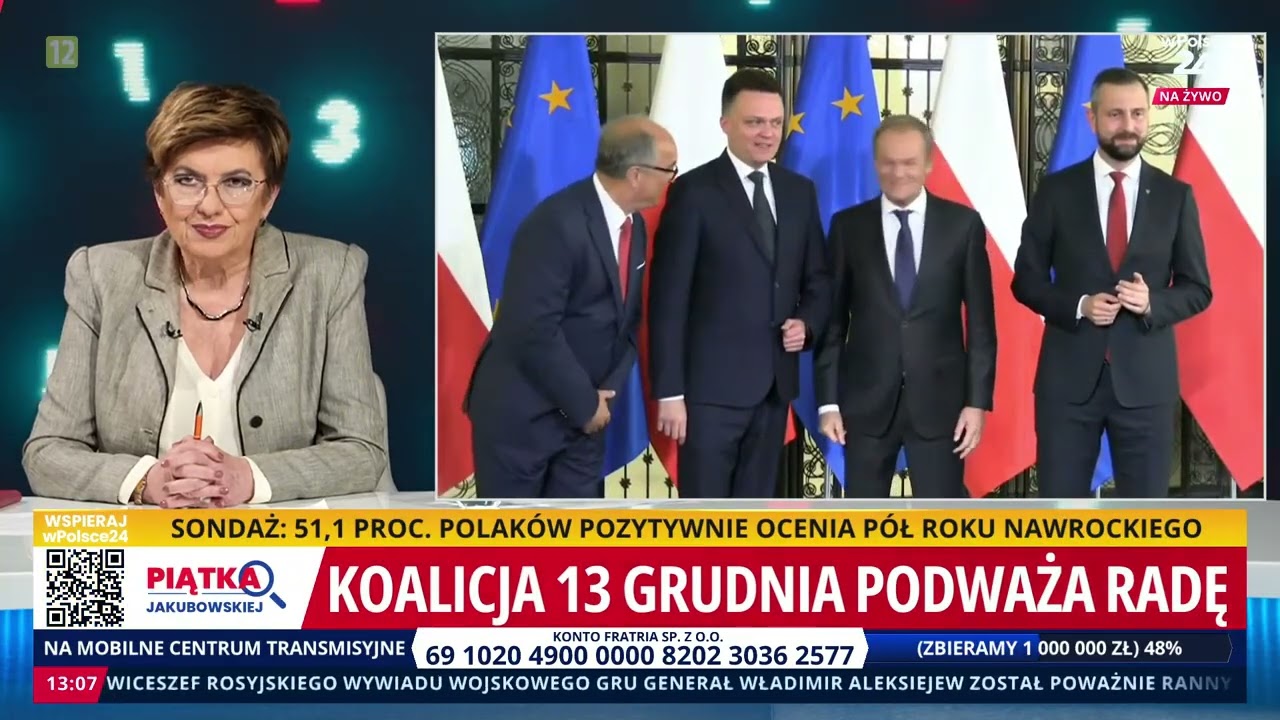 Tusk pospieszył na pomoc Czarzastemu; Ziobro ofiarą politycznej zemsty! Piątka Jakubowskiej