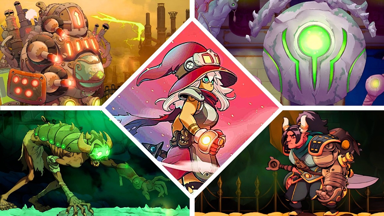 The Knight Witch - All Bosses + All Endings