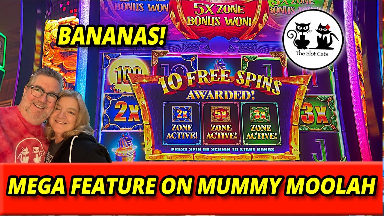 В игре MUMMY MOOLAH у нас есть мегафункция! Крупные выигрышные бонусы! #theslotcats #slots #megaf...
