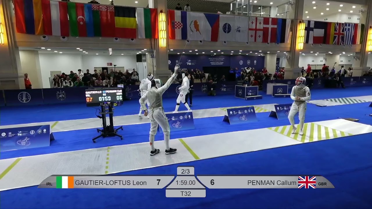 2026 352 T32 06 M F Individual Tbilisi GEO 6 GAUTIER LOFTUS IRL vs PENMAN GBR