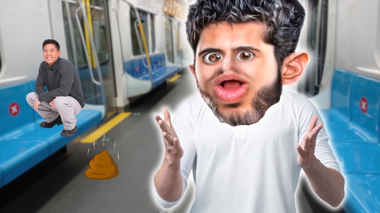 Un SDF lui fait CACA DESSUS dans le MÉTRO ? 🤣 (Anecdotes abonnés)