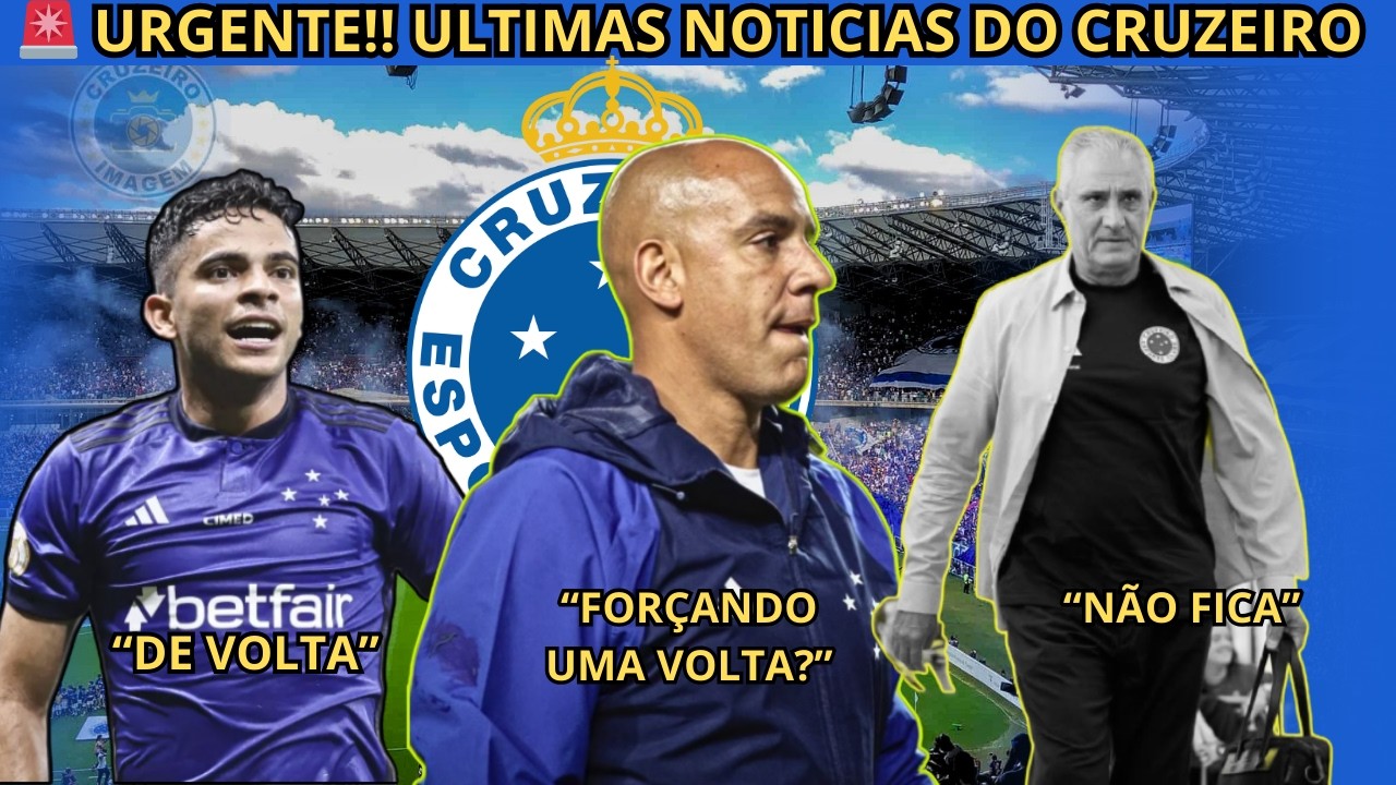 URGENTE!! 🚨SAIU AGORA...PEPA NO CRUZEIRO! Bruno RODRIGUES DE VOLTA a RAPOSA...💙