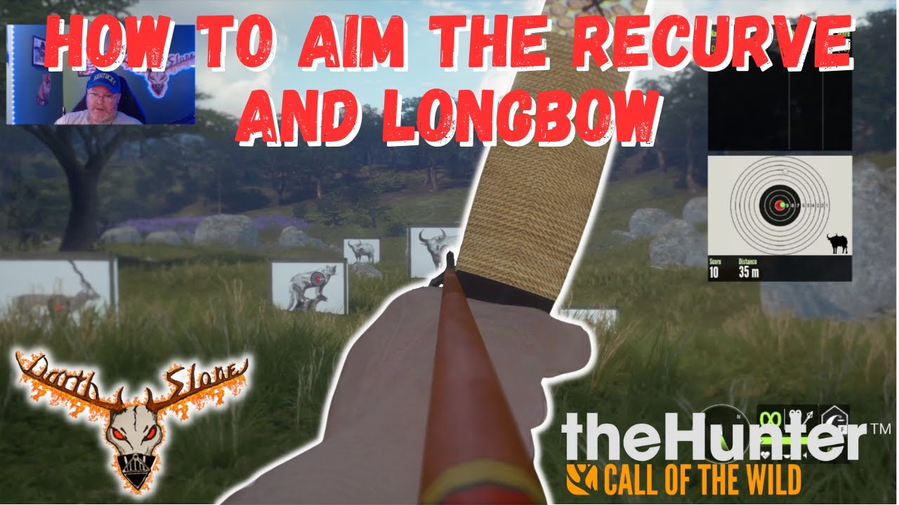 How To Aim The Recurve and Longbow -the Hunter: Call of the Wild