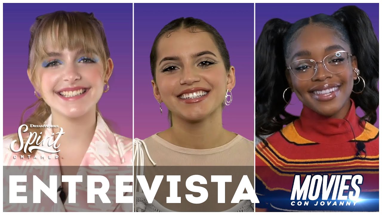 SPIRIT UNTAMED: ENTREVISTA EN ESPAÑOL CON ISABELA MERCED, MARSAI MARTIN Y MCKENNA GRACE