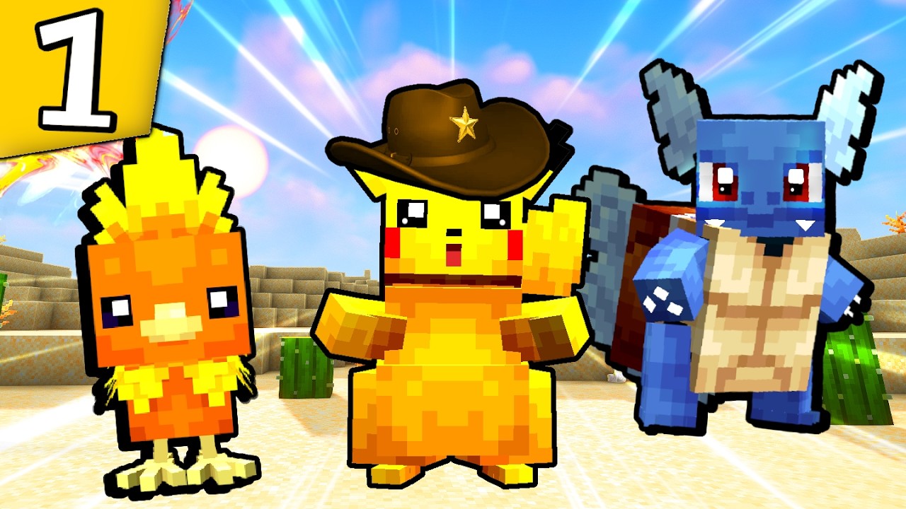 Minecraft Cobblemon Frontier &mdash; &laquo;ДИКИЙ КВЕСТ НА ДИКОМ ЗАПАДЕ!&raquo; &mdash; Эпизод 1 (Мод Minecraft Pokemon)