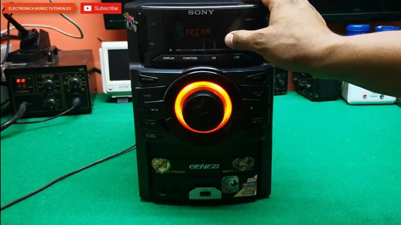 👉МЕХАНИЗМ CD ЗАСТРЯЛ😭 РЕШЕНИЕ✔️ [ОШИБКА МЕХАНИЗМА Sony genezi] Видео 1️⃣ Electronica Nuñez👉❤️