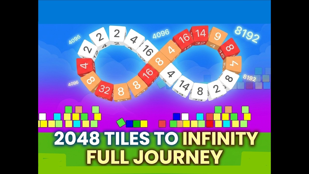 2048 Tiles to Infinity FULL JOURNEY