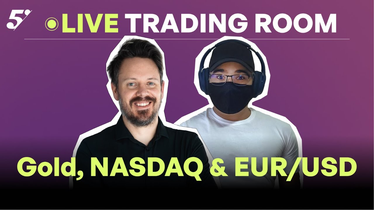Live Technical Setups | Gold, NASDAQ & EUR/USD
