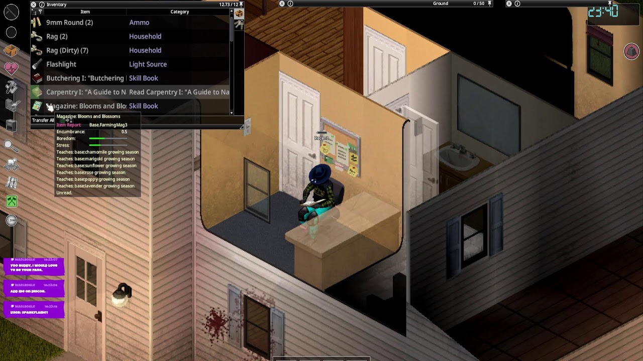 Alone at the end of a rainbow (Project Zomboid)