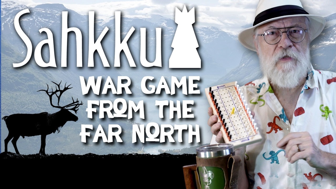 Sahkku &mdash; традиционная стратегическая настольная игра саамов с Крайнего Севера!
