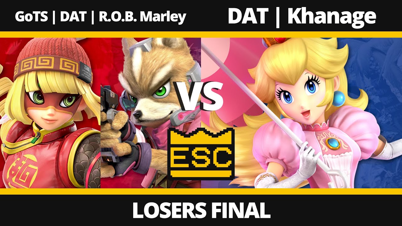 ESC 94: GoTS | DAT | R.O.B. Marley (Min Min, Fox) Vs. DAT | Khanage (Peach) - SSBU Tournament - LF