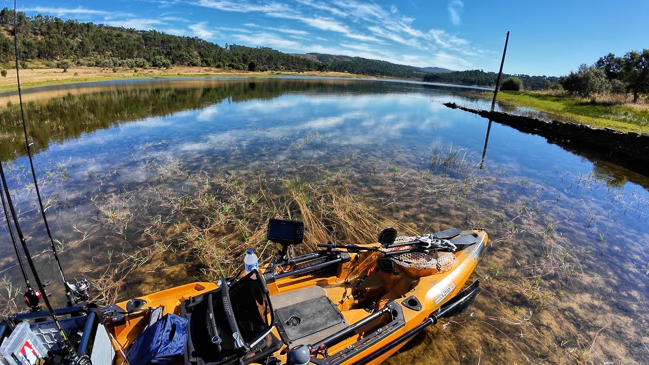 Pesca ao achigã em kayak com muitas capturas - Kayak Bass Fishing Portugal