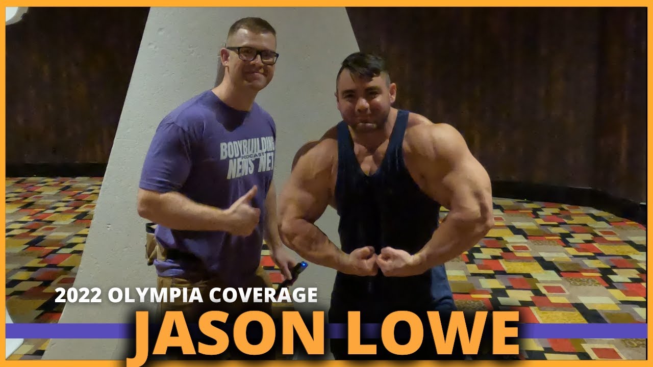 Jason Lowe Live Interview during 2022 Olympia Meet the Athlete