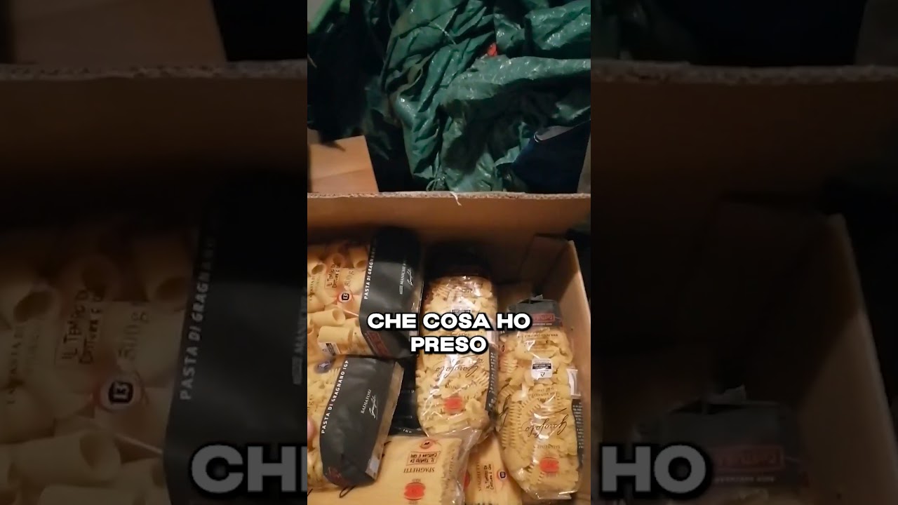 FATTI una Super SCORTA di PASTA!!​​​​​🍝​🍝​ #shorts #alimentari sugli scaffali #pasta in vendita