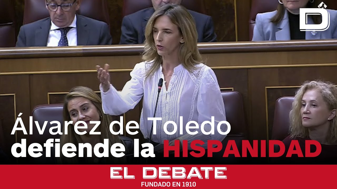 &Aacute;lvarez de Toledo defiende la Hispanidad frente a la Leyenda Negra y deja sin palabras a Urtasun
