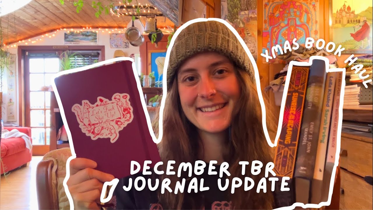 end of year tbr journal update | christmas book haul