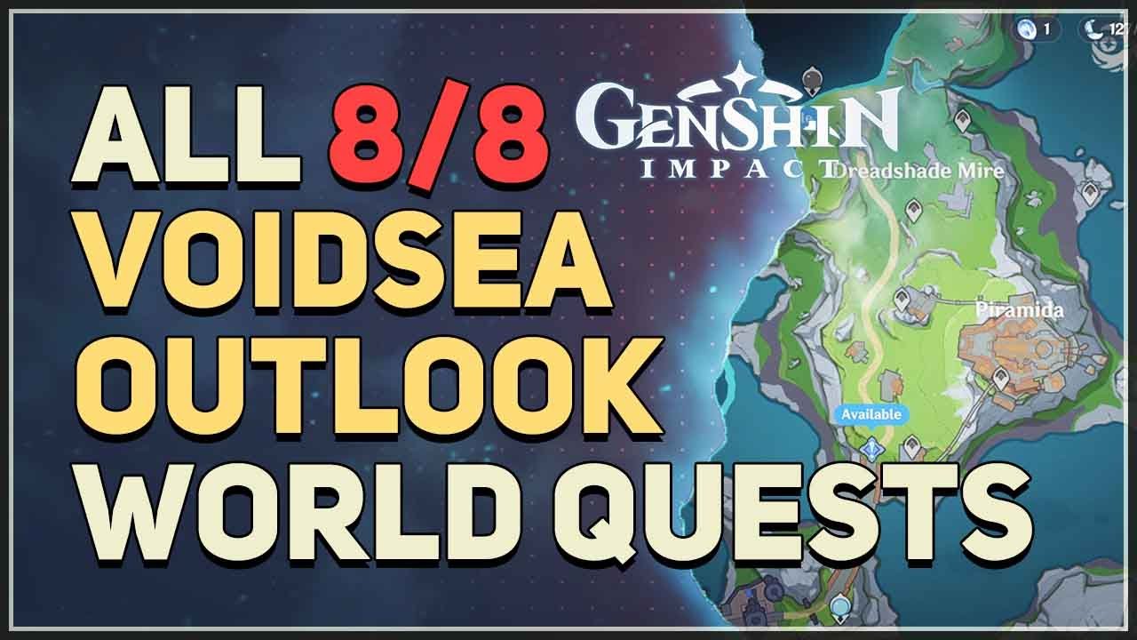 All Voidsea Outlook World Quests Genshin Impact 6.3