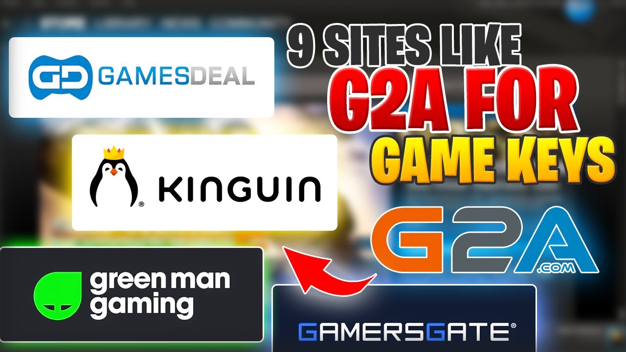 9 Sites Like G2A For Game Keys 