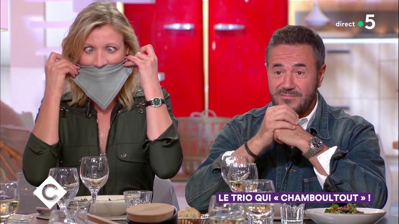 Au dîner avec José Garcia, Alexandra Lamy et Michael Youn - C à Vous - 26/03/2019
