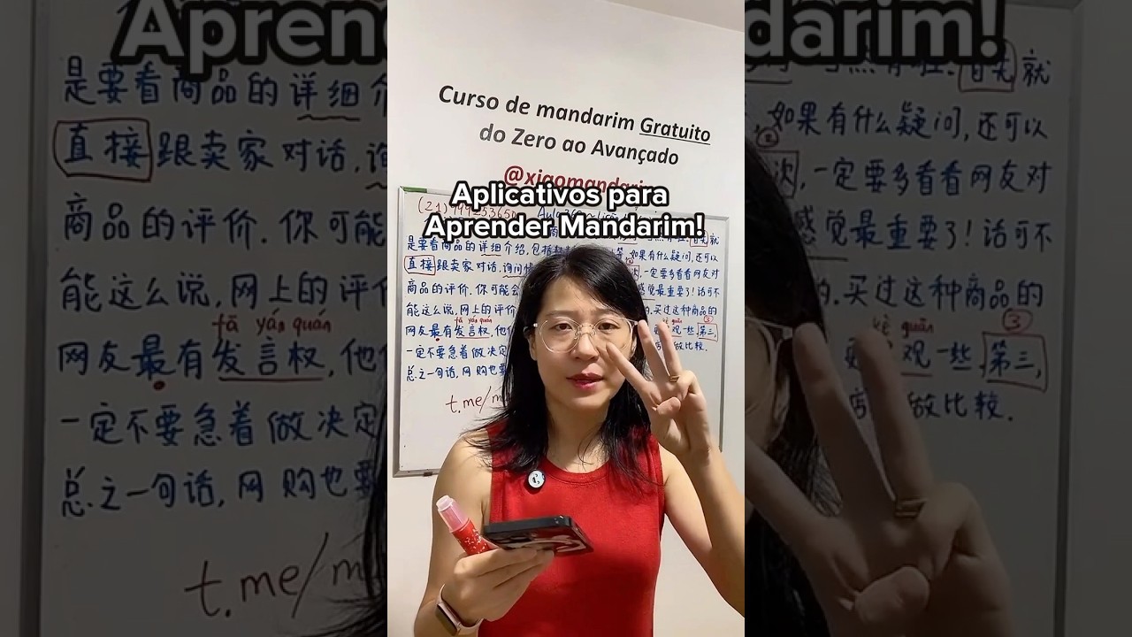 Os 3 Aplicativos de Mandarim que v&atilde;o Revolucionar seu Aprendizado!
