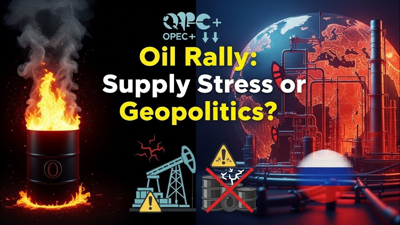 Oil Rally Explained: Structural Supply Stress vs Geopolitics
